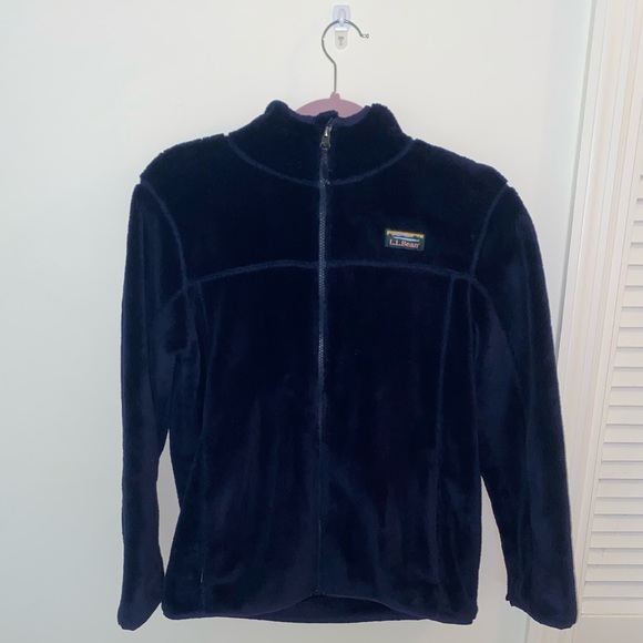 L.L. Bean Mountain Classic Hooded Fleece - Picture 1 of 11